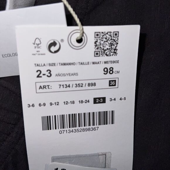 ZARA Kids | Gray | HAMMER PANTS - Picture 5 of 6